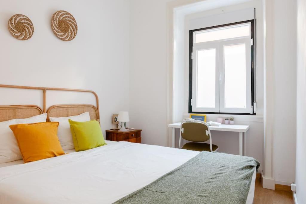 ליסבון Two Bedroom Cozy Flat By River In Quiet Art Zone מראה חיצוני תמונה